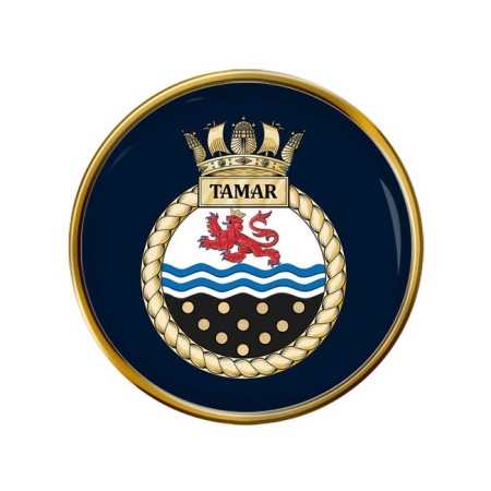 HMS Tamar, Royal Navy Pin Badge