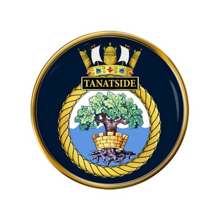 HMS Tanatside, Royal Navy Pin Badge