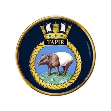 HMS Tapir, Royal Navy Pin Badge