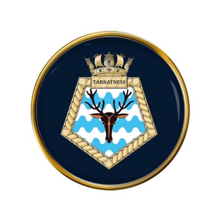 HMS Tarbatness, Royal Navy Pin Badge