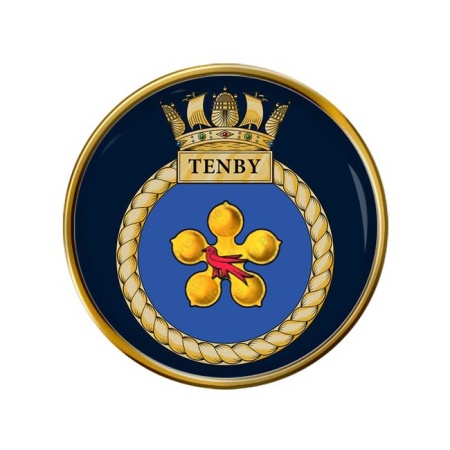 HMS Tenby, Royal Navy Pin Badge