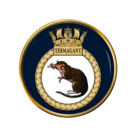HMS Termagant, Royal Navy Pin Badge