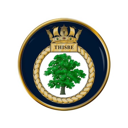 HMS Thisbe, Royal Navy Pin Badge