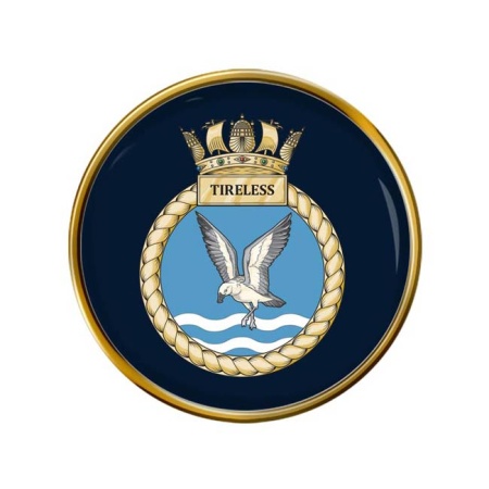 HMS Tireless, Royal Navy Pin Badge