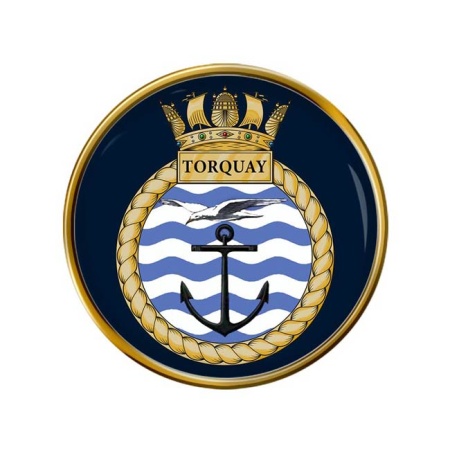 HMS Torquay, Royal Navy Pin Badge