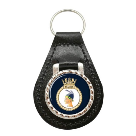 HMS Tracker, Royal Navy Leather Key Fob