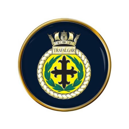 HMS Trafalgar, Royal Navy Pin Badge
