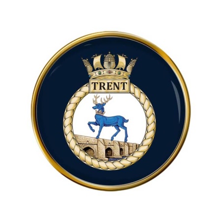 HMS Trent, Royal Navy Pin Badge