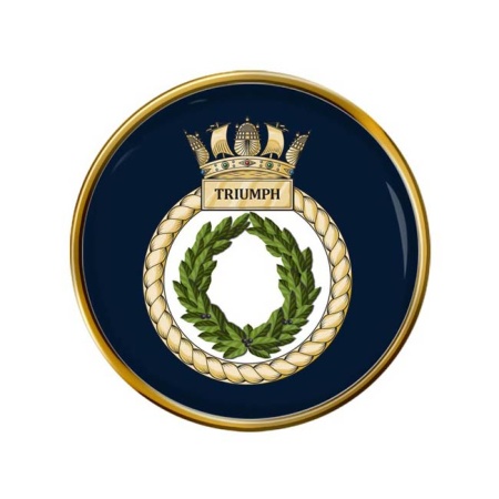 HMS Triumph, Royal Navy Pin Badge