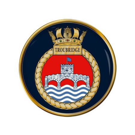 HMS Troubridge, Royal Navy Pin Badge