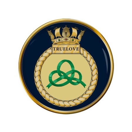 HMS Truelove, Royal Navy Pin Badge