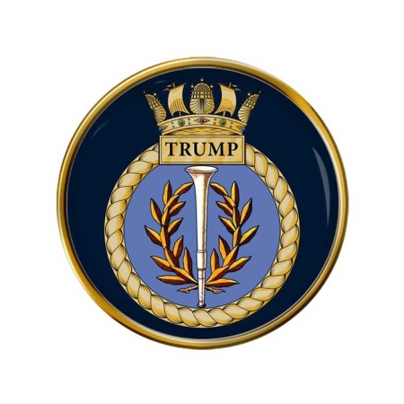 HMS Trump, Royal Navy Pin Badge