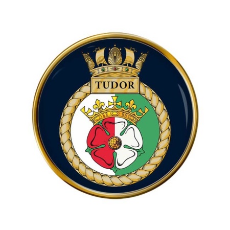 HMS Tudor, Royal Navy Pin Badge