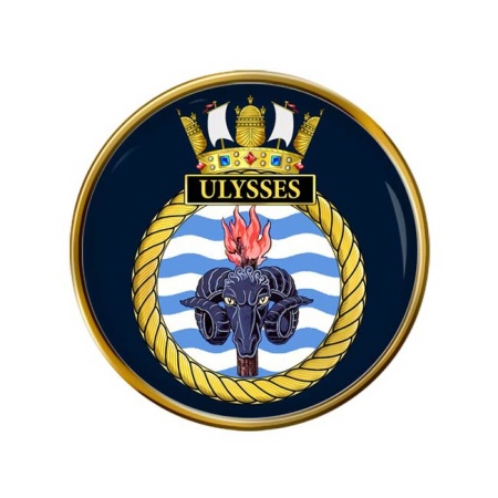 HMS Ulysses, Royal Navy Pin Badge