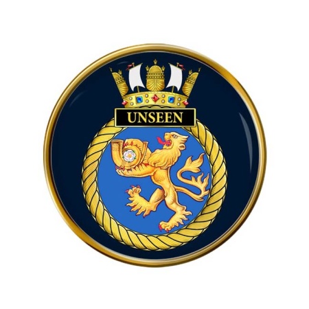 HMS Unseen, Royal Navy Pin Badge