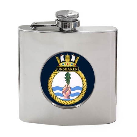 HMS Unshaken, Royal Navy Hip Flask