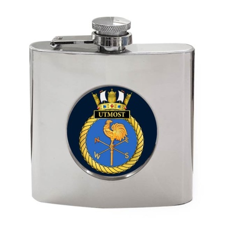 HMS Utmost, Royal Navy Hip Flask