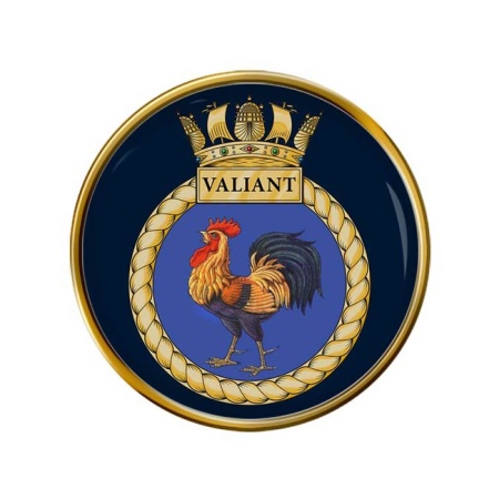 HMS Valiant, Royal Navy Pin Badge