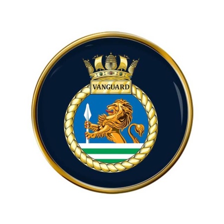 HMS Vanguard, Royal Navy Pin Badge