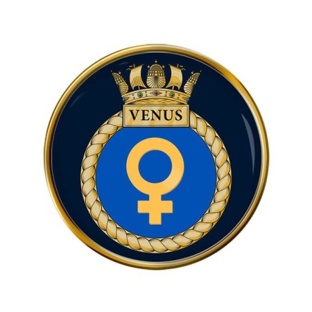 HMS Venus, Royal Navy Pin Badge