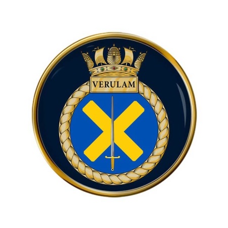 HMS Verulam, Royal Navy Pin Badge
