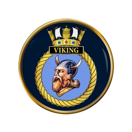 HMS Viking, Royal Navy Pin Badge