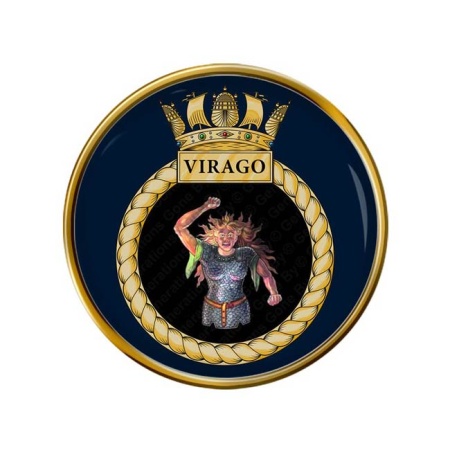 HMS Virago, Royal Navy Pin Badge