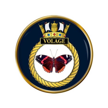 HMS Volage, Royal Navy Pin Badge