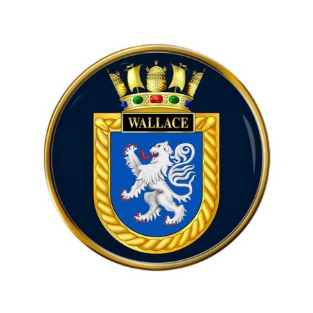 HMS Wallace, Royal Navy Pin Badge