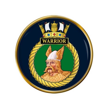 HMS Warrior, Royal Navy Pin Badge