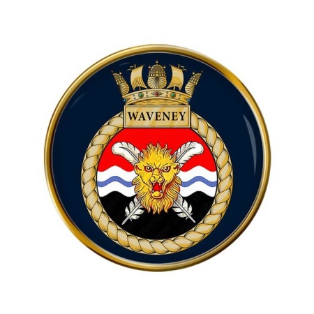HMS Waveney, Royal Navy Pin Badge