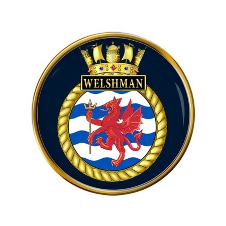 HMS Welshman, Royal Navy Pin Badge