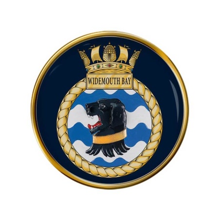 HMS Widemouth Bay, Royal Navy Pin Badge