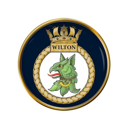 HMS Wilton, Royal Navy Pin Badge