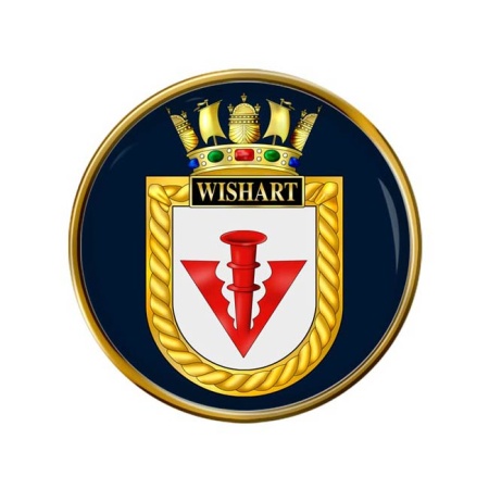 HMS Wishart, Royal Navy Pin Badge