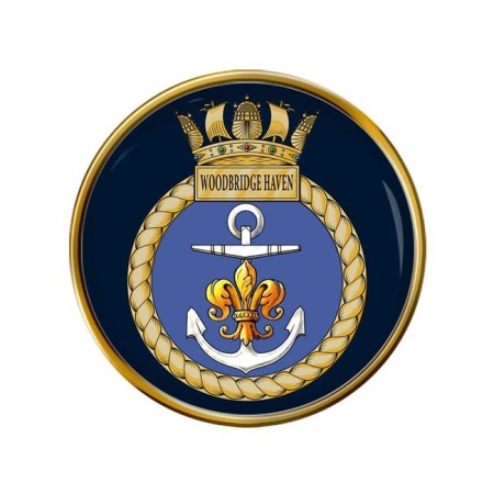 HMS Woodbridge Haven, Royal Navy Pin Badge