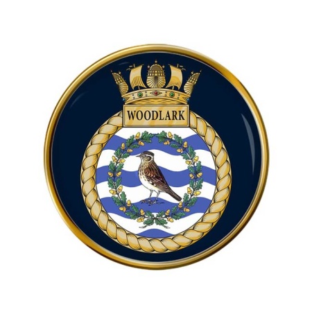 HMS Woodlark, Royal Navy Pin Badge