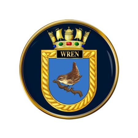 HMS Wren, Royal Navy Pin Badge