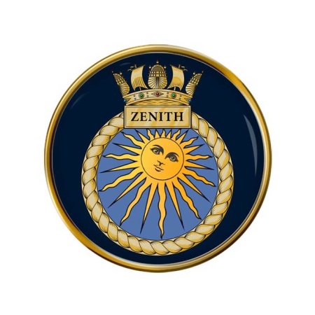 HMS Zenith, Royal Navy Pin Badge