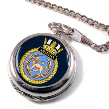 HMS Armada (Royal Navy) Pocket Watch