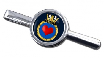 HMS Charity (Royal Navy) Round Tie Clip