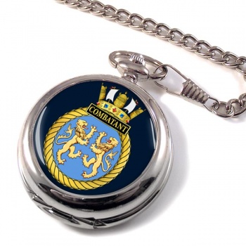 HMS Combatant (Royal Navy) Pocket Watch