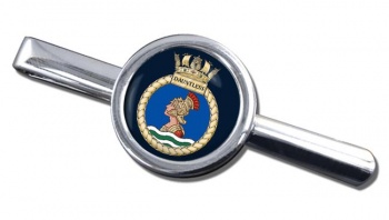 HMS Dauntless (Royal Navy) Round Tie Clip