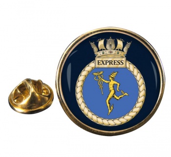 HMS Express (Royal Navy) Round Pin Badge