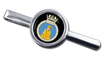 HMS Glasgow (Royal Navy) Round Tie Clip