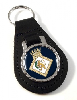 HMS Nelson (Royal Navy) Leather Key Fob