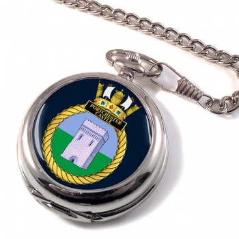 HMS Portchester Castle (Royal Navy) Pocket Watch