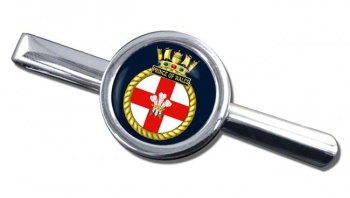 HMS Prince of Wales (Royal Navy) Round Tie Clip