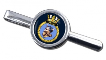 HMS Viking (Royal Navy) Round Tie Clip