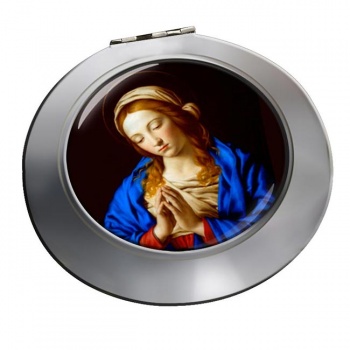 Blessed Virgin Mary Chrome Mirror